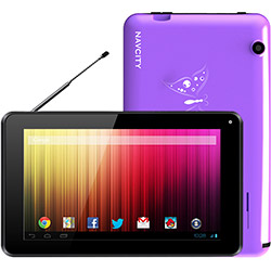 Tablet Navcity NT2740R com Android 4.0 Wi-Fi Tela 7" Touchscreen Roxo e Memória Interna é bom? Vale a pena?