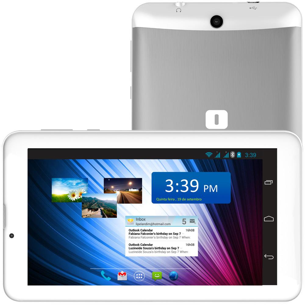 Tablet Olivett Olipad 8GB Wi-fi + 3G Tela 7" Android 4.2 Processador Dual-core 1.0 GHz - Branco é bom? Vale a pena?