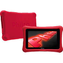 Tablet Philco Kids PH7HC-P711A4.2 8GB Wi-Fi Tela 7" Android 4.2.2 Cortex A7 Dual Core - Preto com Capa Protetora Vermelha é bom? Vale a pena?