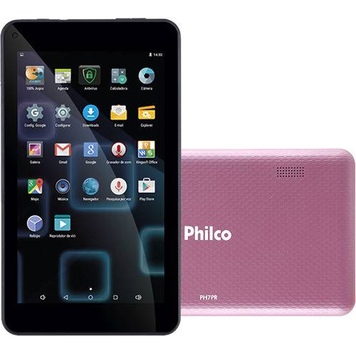 Tablet Philco Ph7pr 8gb Wi-fi Tela 7" Android 5.1 Processador Quad-core Rk3126 - 1.2ghz - Rosa é bom? Vale a pena?