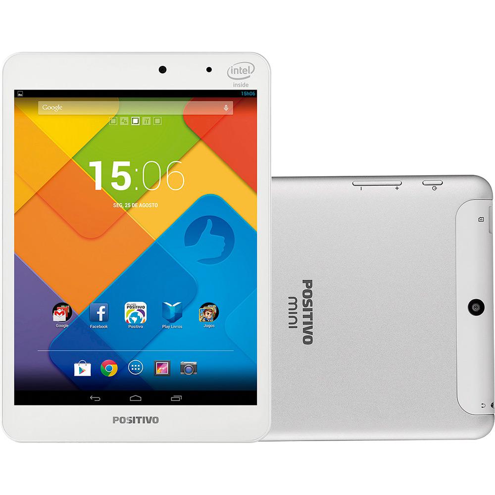 Tablet Positivo Mini Quad 8GB Wi-Fi Tela 7.85" Android 4.2 Processador Intel Atom Quad Core 1.8 Ghz - Branco é bom? Vale a pena?