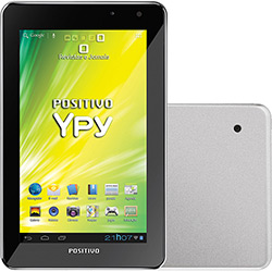 Tablet Positivo YPY 07STB com Android 4.0 Wi-Fi Tela 7" TouchScreen Cinza e Memória Interna 16GB é bom? Vale a pena?