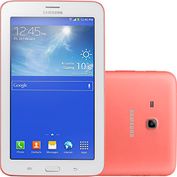Tablet Samsung Galaxy Tab 3 Lite T110N 8GB Wi-fi Tela TFT HD 7" Android 4.2 Processador Dual-core 1.2 GHz - Rosa é bom? Vale a pena?