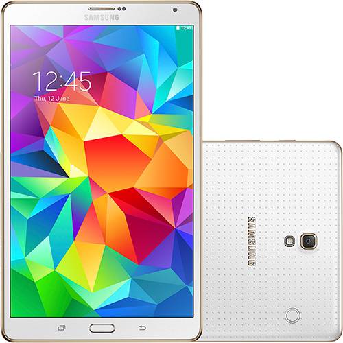 Tablet Samsung Galaxy Tab S T705M 16GB Wi-fi + 4G Tela Super Amoled 8,4" Android 4.4 Processador Octa Core - Branco é bom? Vale a pena?