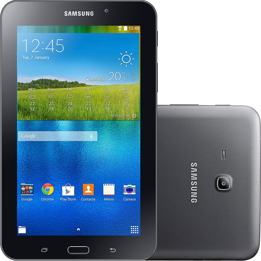 Tablet Samsung Galaxy Tab T113 8GB Wi-Fi Tela 7" Android 4.4 Processador Quad Core 1.3GHz - Preto é bom? Vale a pena?