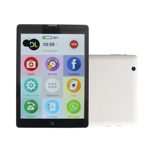 Tablet Smartphone e Celular para Idosos ObaTablet Obabox 8Gb Wifi Android 7 Tela 7,85 é bom? Vale a pena?