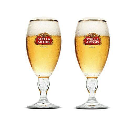 2 Taça Copo Cálice Stella Artois Litografada Cerveja 250ml é bom? Vale a pena?