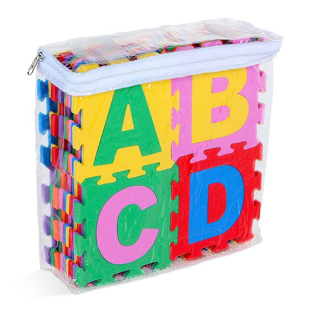 Tapete Alfabetoanumerico Pequeno - Eva - 36 Peças - Colorido Carlu Brinquedos é bom? Vale a pena?