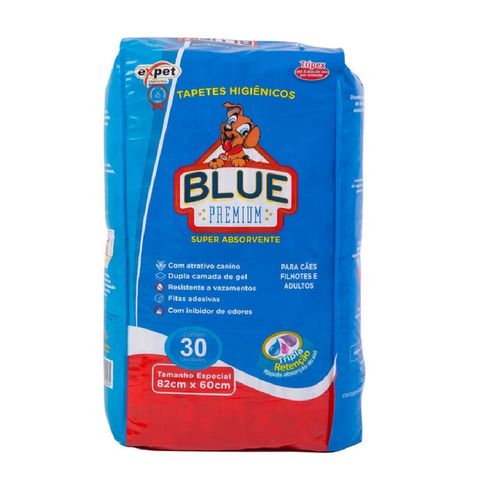 Tapete Higiênico Cachorro Pet Blue Premium 82cm X 60cm com 30 Unidades é bom? Vale a pena?