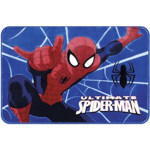 Tapete Oriental Marvel Spiderman Teia 80x120cm Azul Jolitex é bom? Vale a pena?