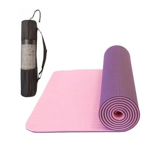 Tapete Yoga Tpe Mat Pilates Ginástica 173x61x0,6cm com Bolsa é bom? Vale a pena?