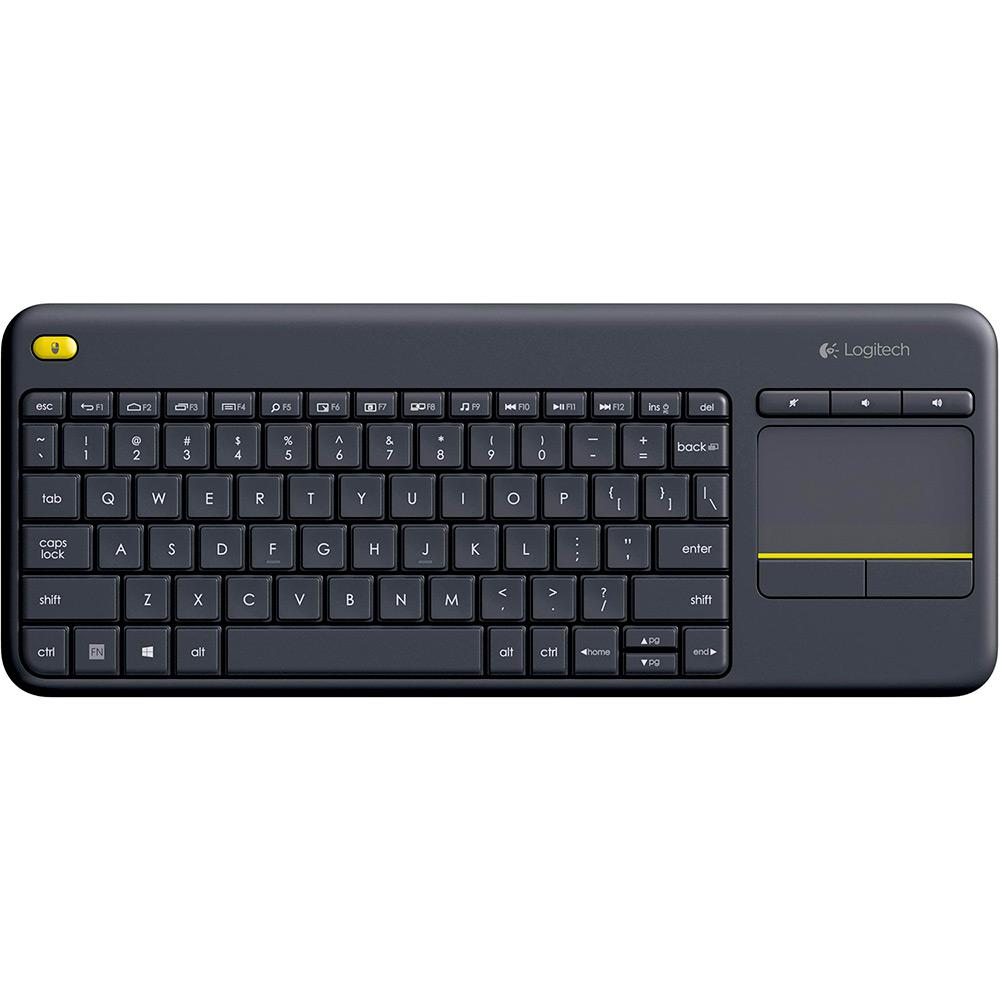 Teclado USB Preto Logitech Wireless Touch Keyboard K400 Plus - Softronic é bom? Vale a pena?