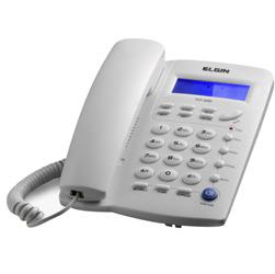 Telefone c/ Fio c/ Identificador de Chamadas, Viva-Voz e Bloqueador - TCF 3000 Cool Gray - Elgin é bom? Vale a pena?