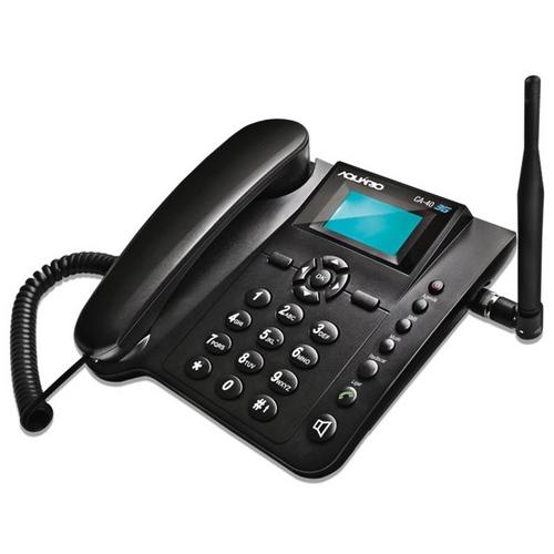 Telefone Celular De Mesa Aquário 3g Quadriband Aquário Ca-403g Desbloqueado Preto é bom? Vale a pena?