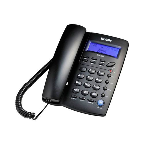 Telefone com Fio Elgin Tcf-3000 com Viva-voz e Identificador de Chamadas é bom? Vale a pena?
