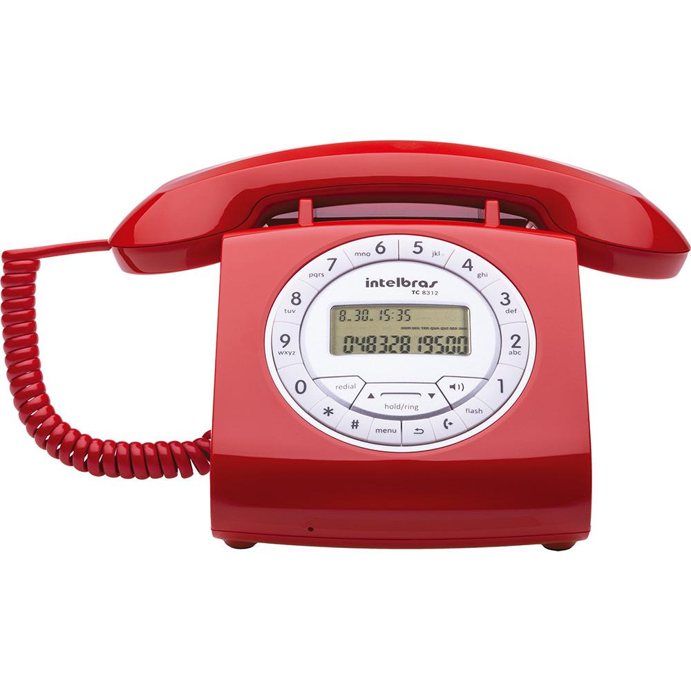 Telefone com Fio Intelbras TC8312 Vermelho é bom? Vale a pena?