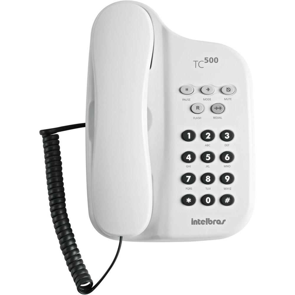 Telefone com Fio TC 500 Branco - Intelbras é bom? Vale a pena?