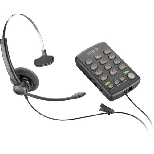 Telefone com Headset Plantronics Practica T110 é bom? Vale a pena?