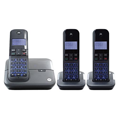 Telefone Digital sem Fio Motorola MOTO4000 MRD3 com Identificador de Chamadas, Viva-voz, Visor e Teclado Iluminados e 2 Ramais - Preto é bom? Vale a pena?