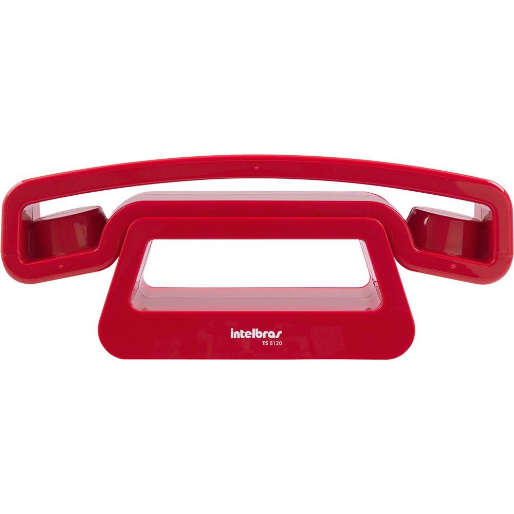 Telefone Intelbras sem Fio TS 8120 Vermelho é bom? Vale a pena?