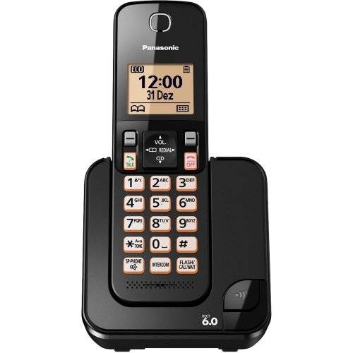 Telefone Sem Fio com Id Kx-Tgc350lbb Preto Panasonic é bom? Vale a pena?