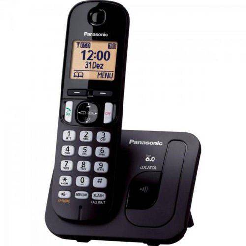 Telefone Sem Fio com Id/viva Voz Kx-tgc210lbb Preto Panasonic é bom? Vale a pena?