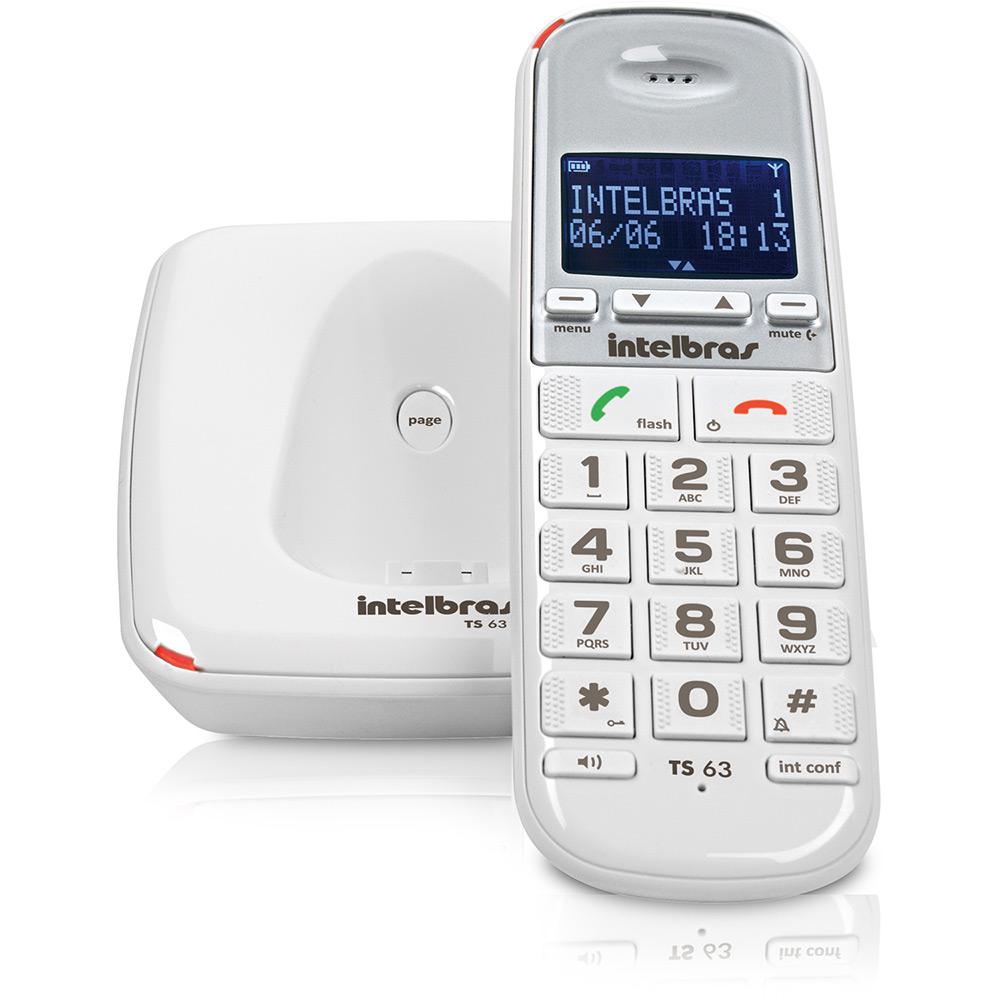 Telefone Sem Fio DECT 6.0 com Identificador de Chamadas e Viva Voz TS63V Branco - Intelbrás é bom? Vale a pena?