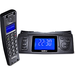 Telefone Sem Fio DECT 6.0 com Viva-Voz Relógio Digital e Despertador - TS66V Preto - Intelbras é bom? Vale a pena?