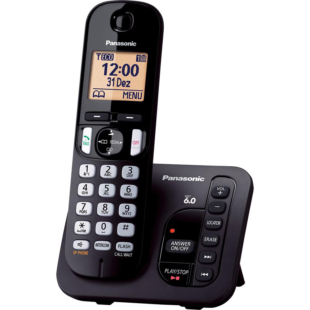 Telefone sem Fio Digital Panasonic KX-TGC220LBB com Secretária Eletrônica é bom? Vale a pena?