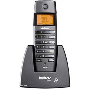 Telefone sem Fio Intelbras com Identificador de Chamadas TS60 - Preto é bom? Vale a pena?