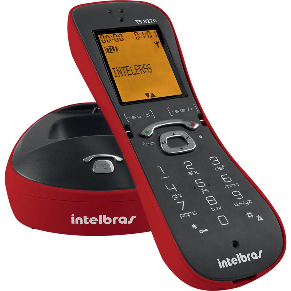 Telefone Sem Fio Intelbras TS 8220 Vermelho é bom? Vale a pena?