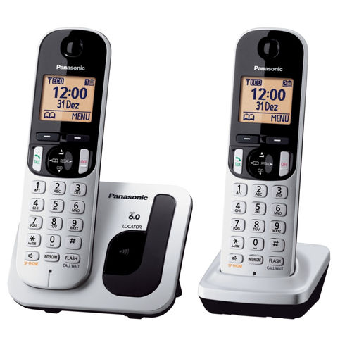 Telefone Sem Fio Kx-tgc212lb + 1 Ramal Prata Panasonic é bom? Vale a pena?