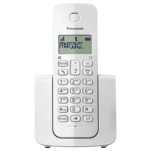 Telefone Sem Fio Panasonic Kx-tgb110lbw Dect 6.0 com Id. Chamadas e Agenda - Branco é bom? Vale a pena?