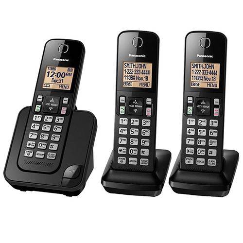 Telefone Sem Fio Panasonic Kx-tgc353lab Base + 2 Ramais é bom? Vale a pena?
