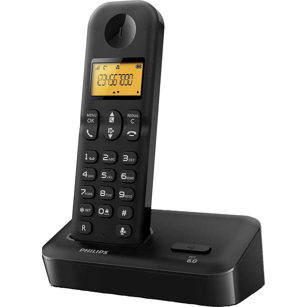 Telefone sem Fio Philips Preto D1501B/BR com Identificador de Chamadas é bom? Vale a pena?