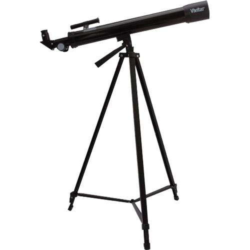 Telescópio de Refração com Zoom 75x a 150x e Lente 50mm - Vivitar é bom? Vale a pena?