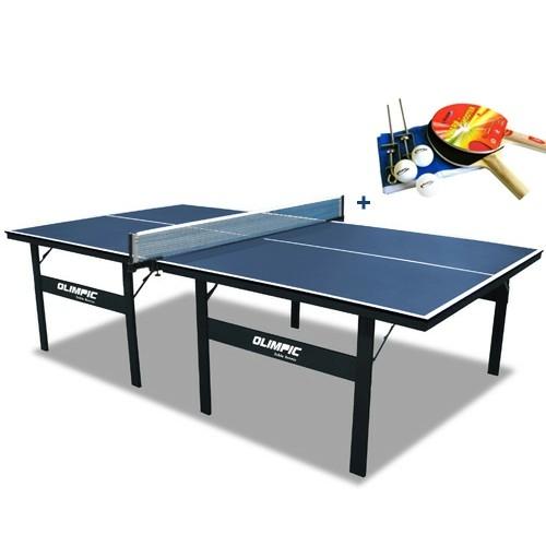 Tênis de Mesa, Ping Pong Klopf Olimpic 15 mm MDP com Pés Dobráveis + Kit Raquetes, Bolinhas e Rede é bom? Vale a pena?