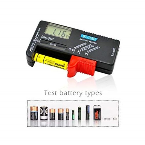 Testador Digital de Bateria Teste de Pilhas e Baterias Medidor de Carga Universal de 1,5 a 9v Aa Aaa é bom? Vale a pena?