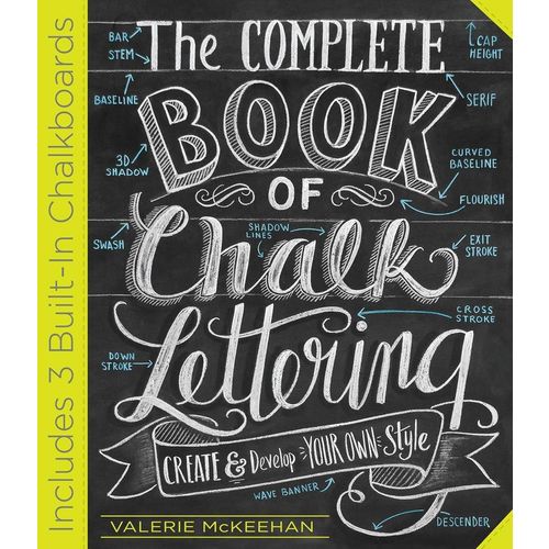The Complete Book Of Chalk Lettering - Create And Develop Your Own Style é bom? Vale a pena?