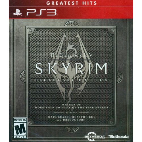 The Elder Scrolls V Skyrim: Legendary Ed. Great. Hits- PS3 é bom? Vale a pena?