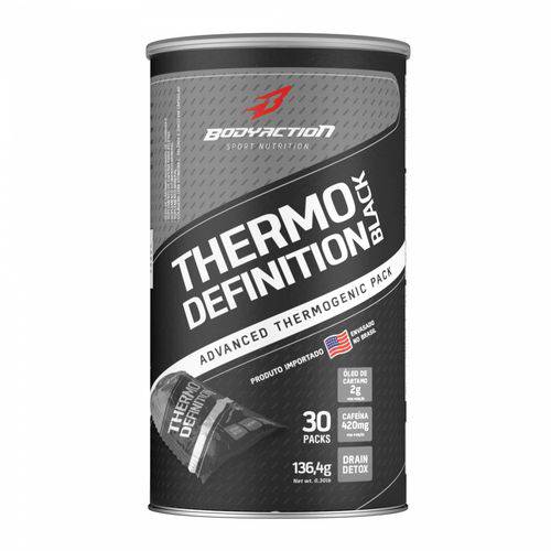 Thermo Definition Black 30 Packs Body Action é bom? Vale a pena?
