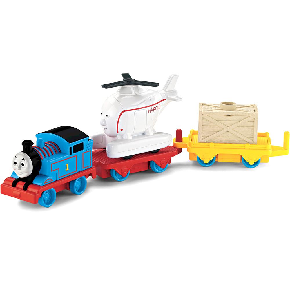 Thomas & Friends Trackmaster - Thomas e Harold Gira-Gira - Mattel é bom? Vale a pena?