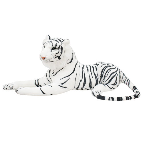 Tigre Branco Deitado 70cm - Pelúcia Enfeite é bom? Vale a pena?
