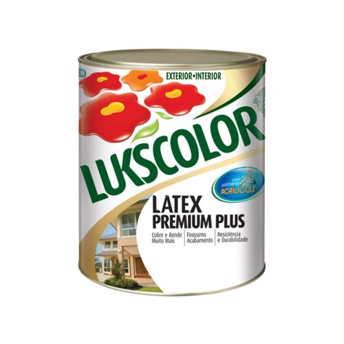 Tinta Látex Fosco Branco Premium Lukscolor 0,9l é bom? Vale a pena?