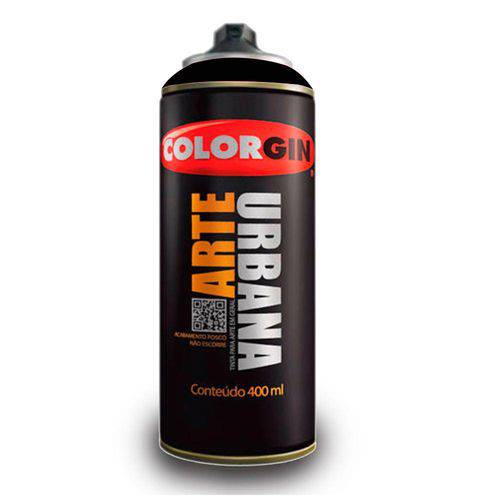 Tinta Spray Arte Urbana Colorgin 400ml Preto 945 é bom? Vale a pena?