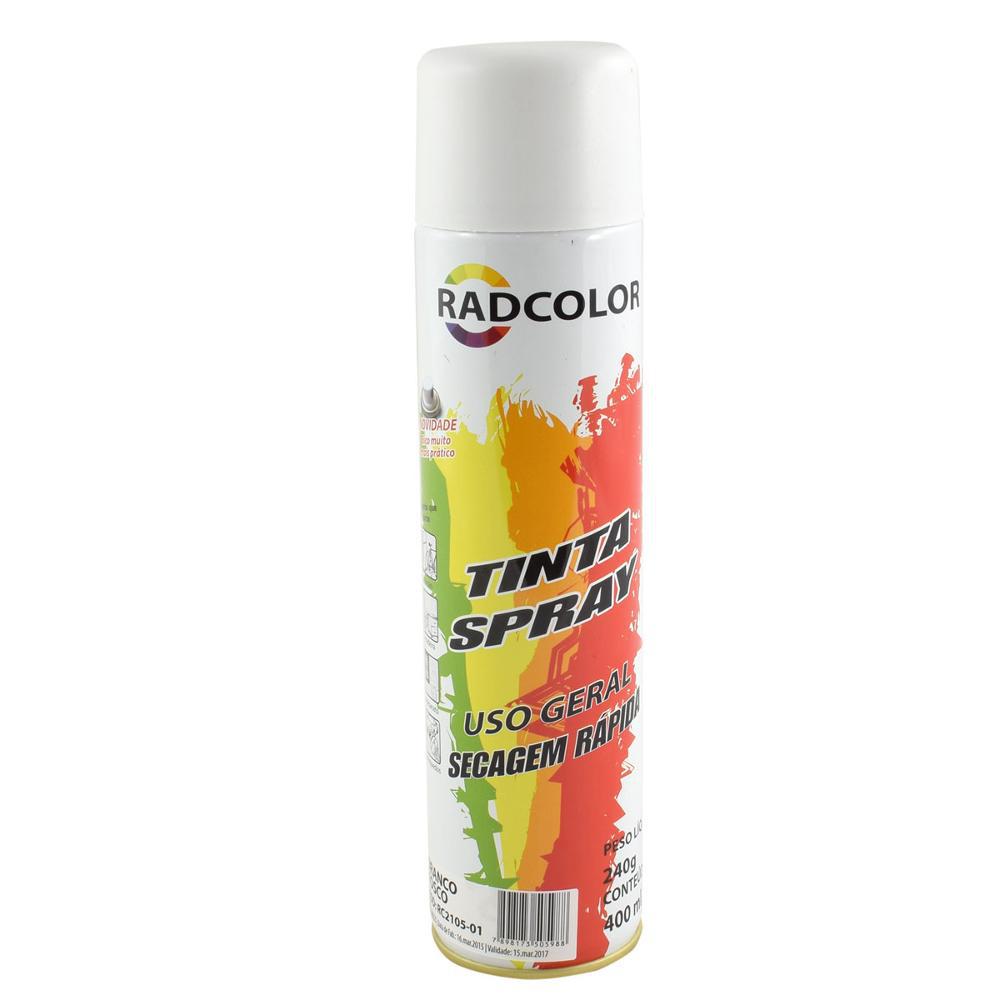 Tinta Spray Branco Fosco - Radnaq 2105-06 é bom? Vale a pena?