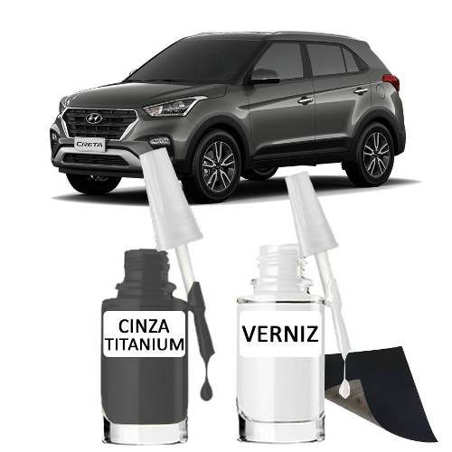 Tinta Tira Risco Automotivo Hyundai Creta Cor Cinza Titanium é bom? Vale a pena?