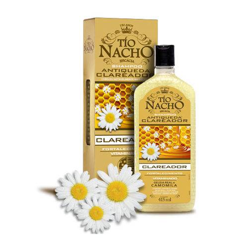 Tío Nacho Shampoo Antiqueda Clareador Natural C/ Geléia Real e Camomila 415ml é bom? Vale a pena?