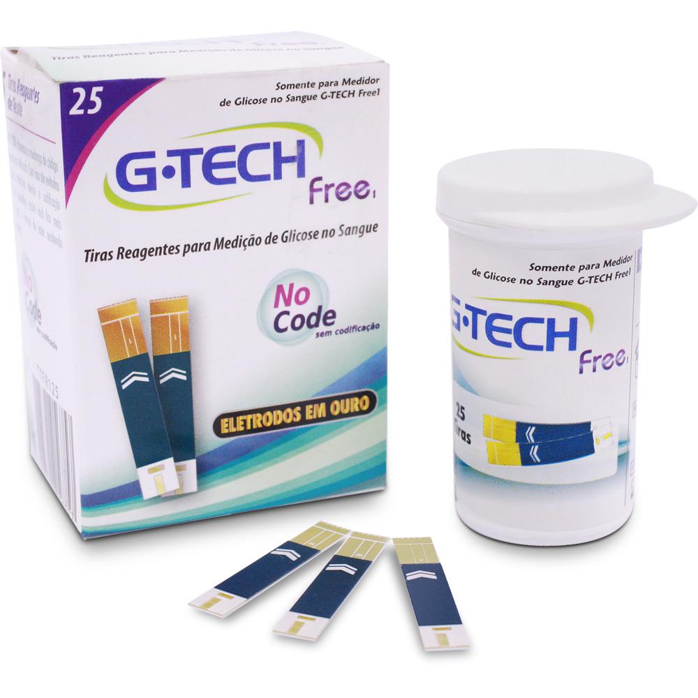 Tiras Reagentes p/ Medição de Glicose - G-Tech Free 1 é bom? Vale a pena?