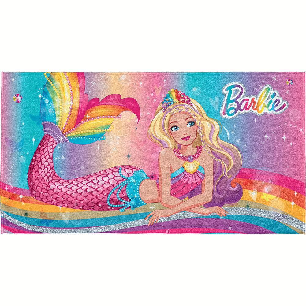 Toalha de Banho Infantil Aveludada Barbie Reino do Arco-íris - Lepper é bom? Vale a pena?